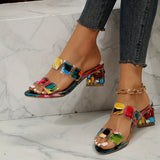 City Cool - Colorful Heeled Sandals