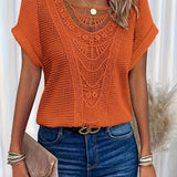 Chloé - Knit Short Sleeve Top