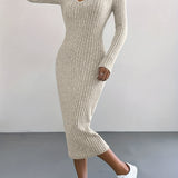 Samantha - Knit Sweater Dress