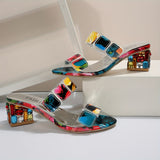 City Cool - Colorful Heeled Sandals