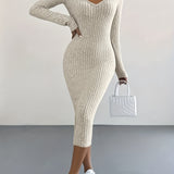 Samantha - Knit Sweater Dress