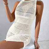 Brigitte - Knit Cover Up Dress