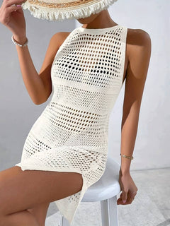 Brigitte - Knit Cover Up Dress