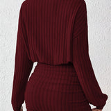 Ruby - Elegant Knit Dress