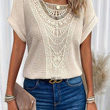 Chloé - Knit Short Sleeve Top