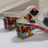 City Cool - Colorful Heeled Sandals