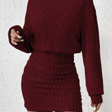 Ruby - Elegant Knit Dress