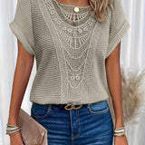 Chloé - Knit Short Sleeve Top