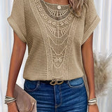 Chloé - Knit Short Sleeve Top