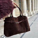 Dalila Suede Bag