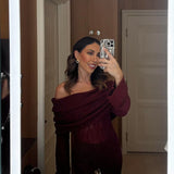 Calista Knitted Maxi Dress