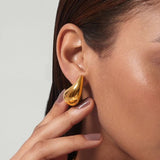 Hailey earrings 14K gold plated