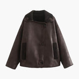 Laila Faux Leather Jacket