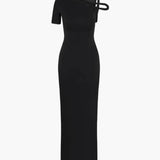 Kylie twisted maxi dress