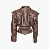 Pia faux leather Jacket