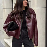 Romy leather Jacket