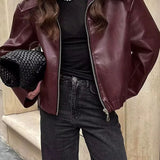 Romy leather Jacket