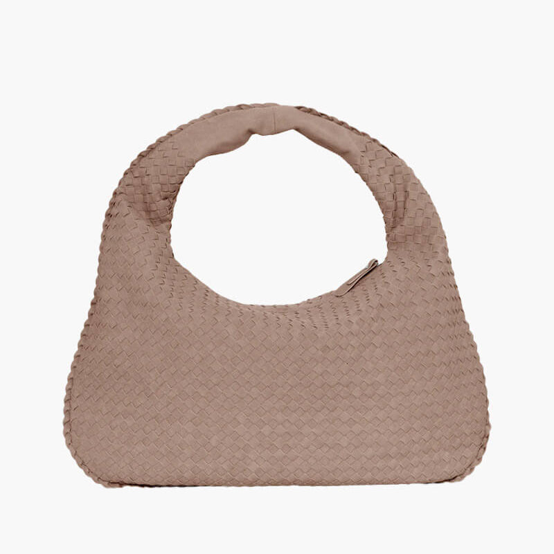 Suede Woven Bag XL