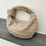 Woven Bag mini suede