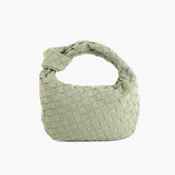 Woven Bag mini suede