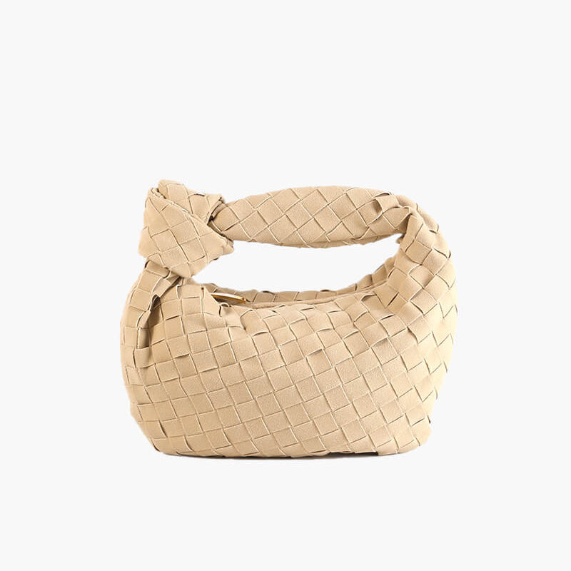 Woven Bag mini suede