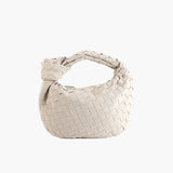 Woven Bag mini suede