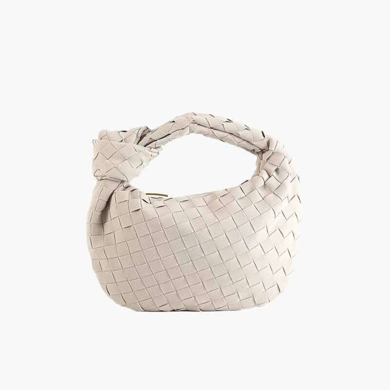 Woven Bag mini suede