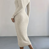 Samantha - Knit Sweater Dress