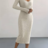 Samantha - Knit Sweater Dress