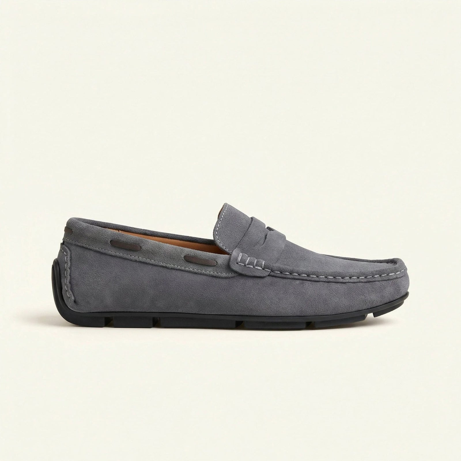 Mocassin Daim Classique à Bande