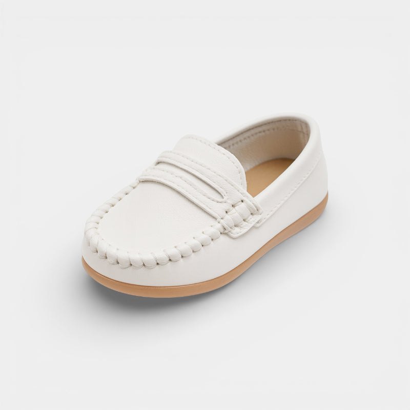 Mocassin Enfant Cuir Véritable Premiers Pas