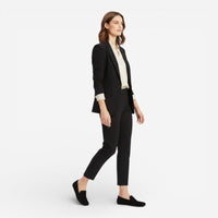 Mocassin femme daim noir – la paire complète