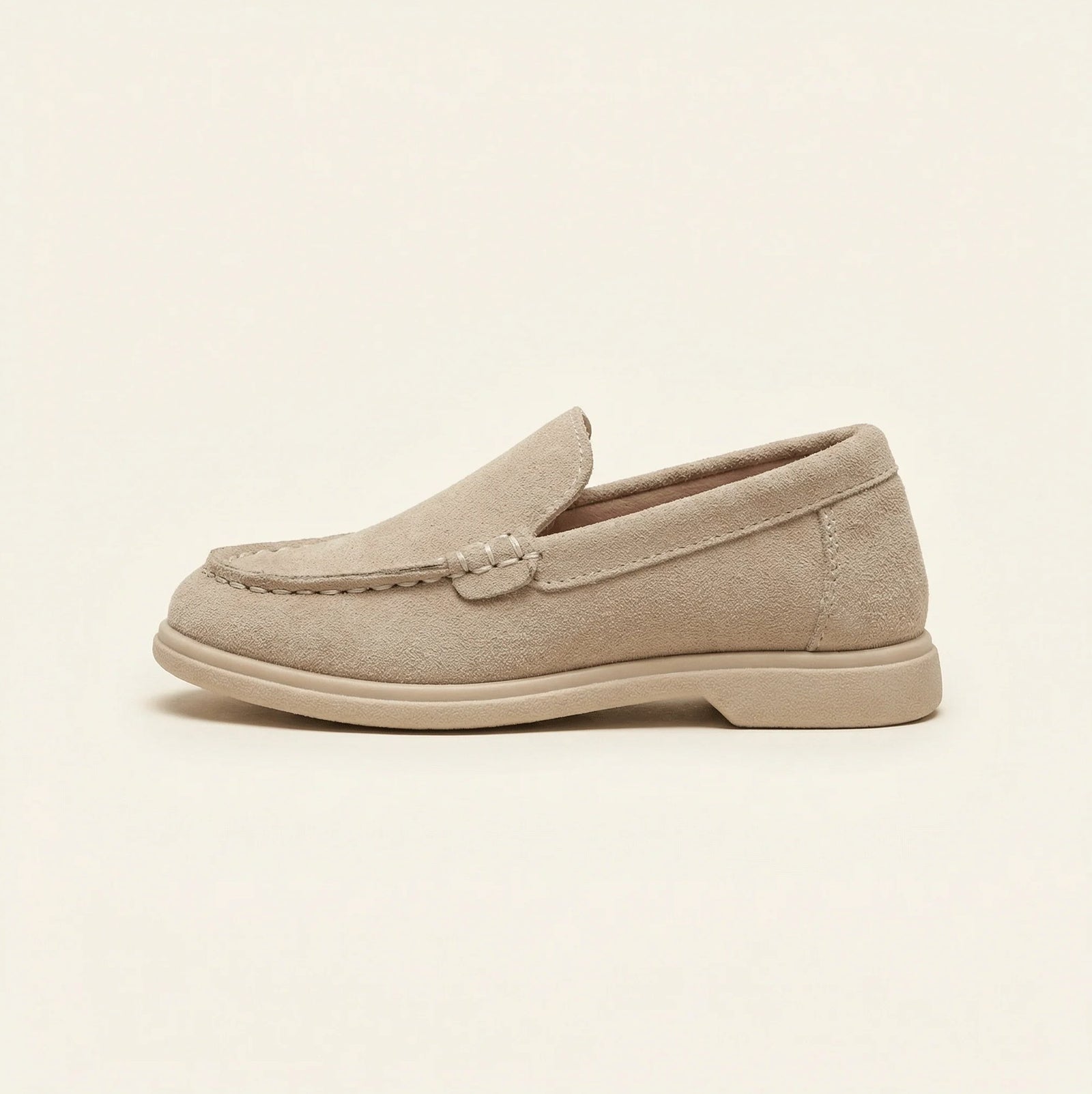Mocassin Garçon Cuir à Petit Talon