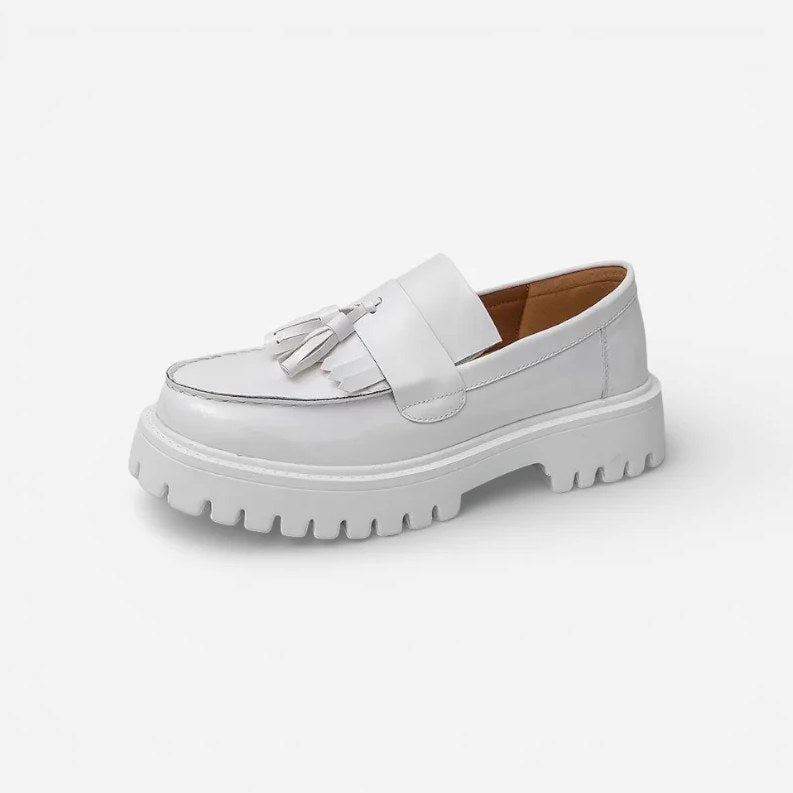 Mocassin Homme Compensé Cuir Véritable