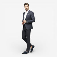 Mocassin homme à gland bleu marine – la paire complète
