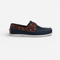 Mocassin homme bateau bleu marine – vue de profil