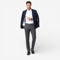 Mocassin homme à talon marron foncé – vue de la semelle