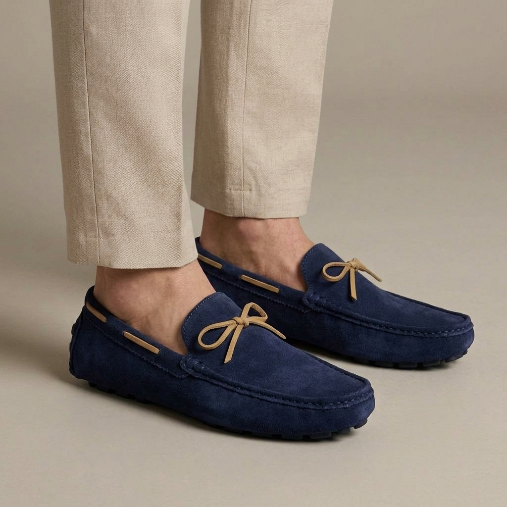 Mocassin Homme de Conduite à Nœud Image