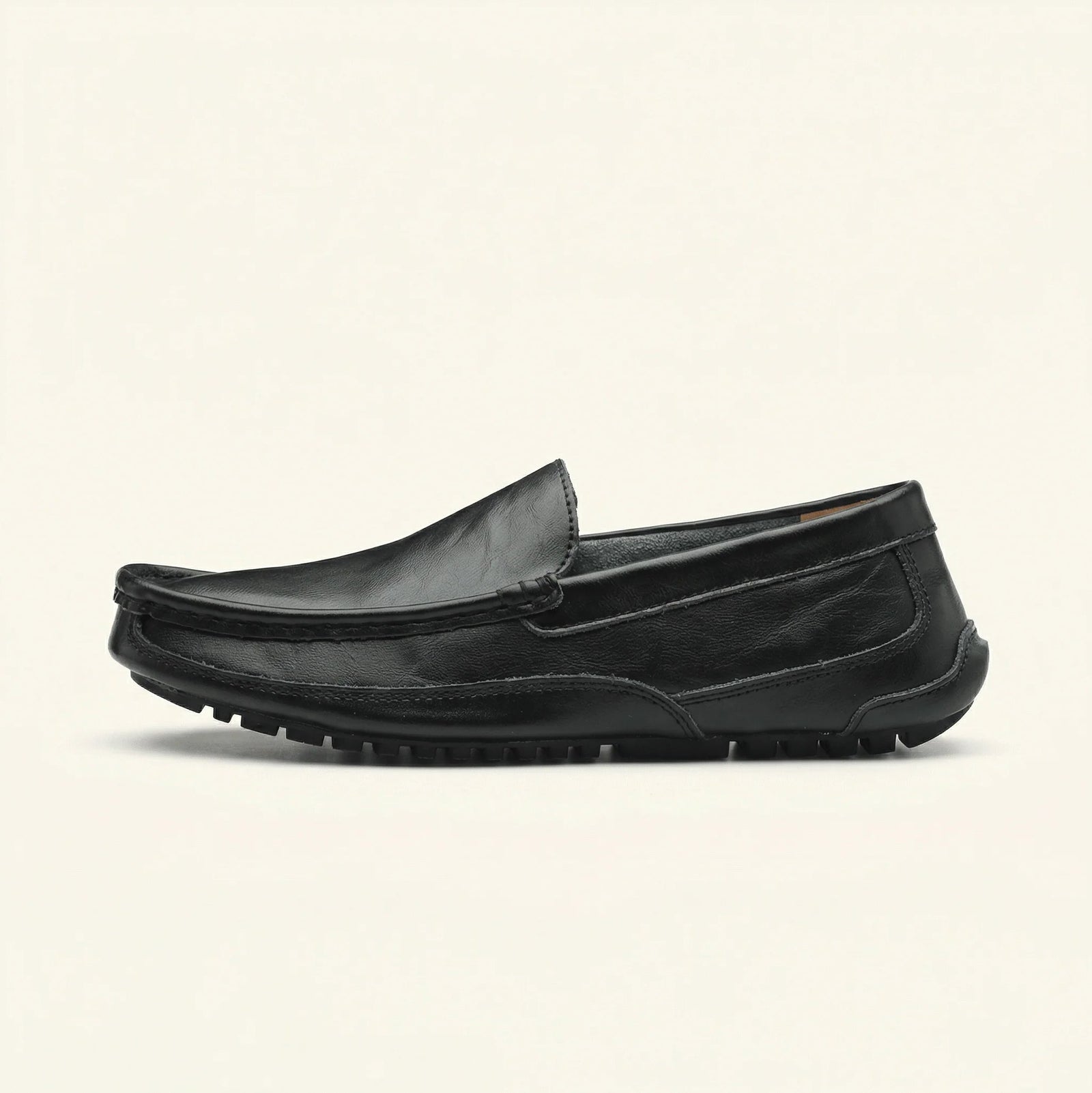 Mocassin Homme de Conduite Cuir Souple