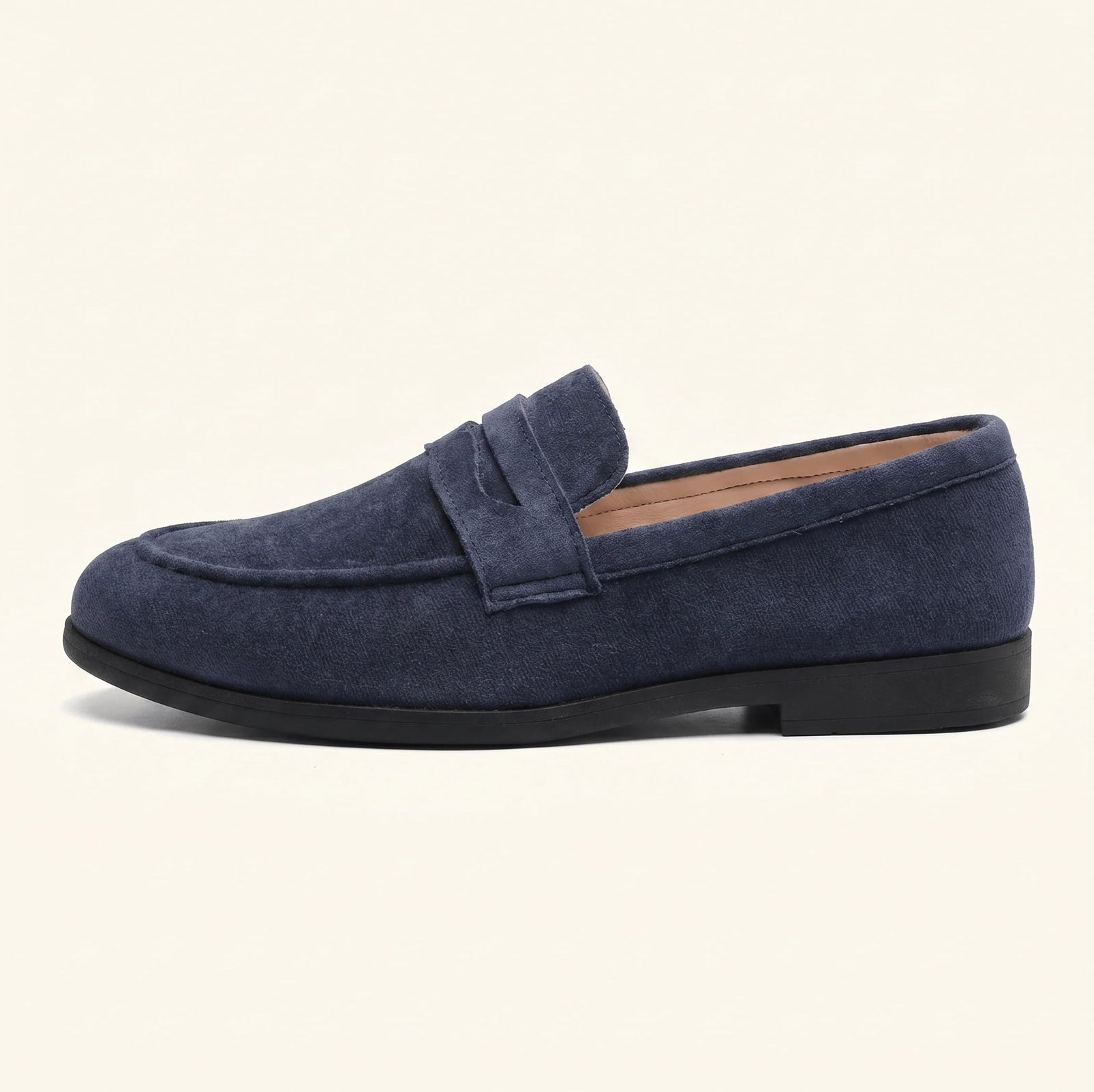 Mocassin Homme Penny Loafer Daim Preppy